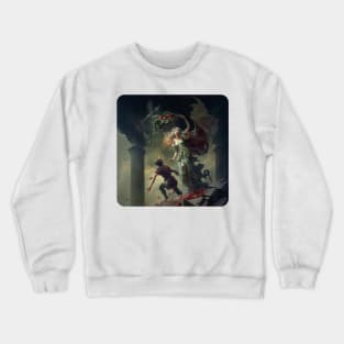 Persephone and Hades: A Tale of Love and Power Crewneck Sweatshirt